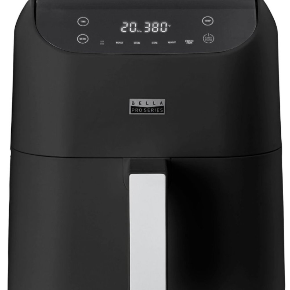Pro Series - 6-qt. Digital Air Fryer (STAINLESS BLACK)
